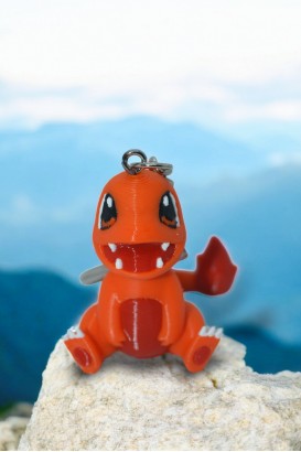 Charmander Pokemon Anahtarlık