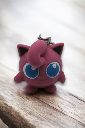 Jigglypuff Pokemon Anahtarlık